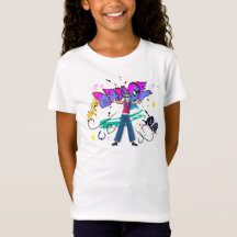 Hip Hop Grafitti Girl