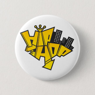 Hip-hop logo 2 inch round button