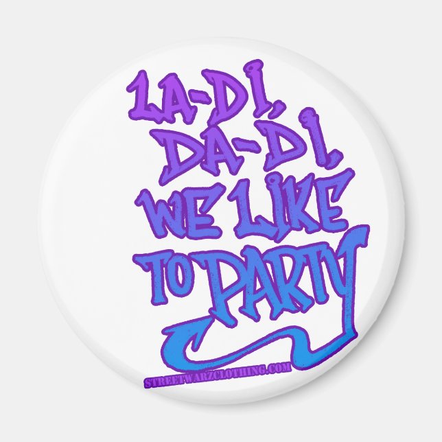 HIP HOP MAGNET (Front)