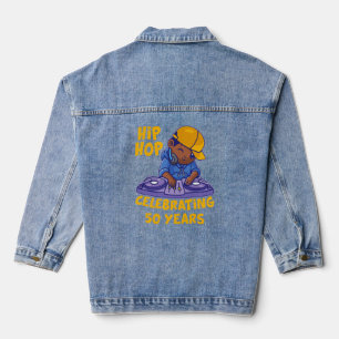 Hip Hop Music 50th Anniversary Black History Dj Da Denim Jacket