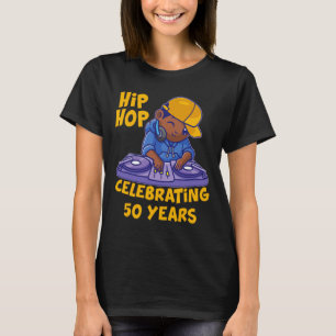 Hip Hop Music 50th Anniversary Black History Dj Da T-Shirt
