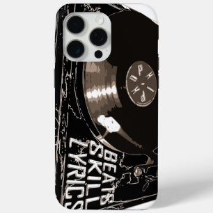 HIP HOP MUSIC BEATS SKILL LYRICS iPhone 15 PRO MAX CASE