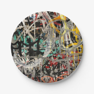 hip hop paper plate
