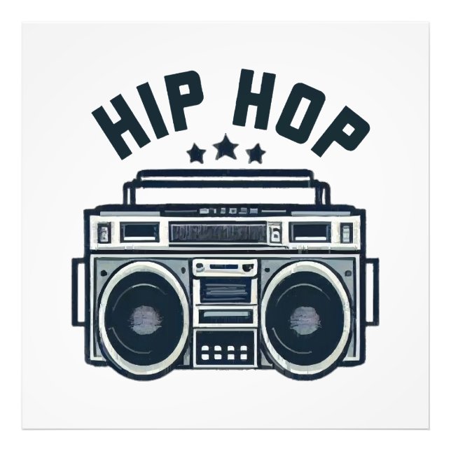 Hip hop photo print (Front)