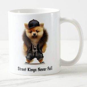 Hip Hop Pomeranian Thug Coffee Mug