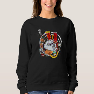 Hip Hop Rap Urban Streetwear Abstract Cyborg Cyber Sweatshirt