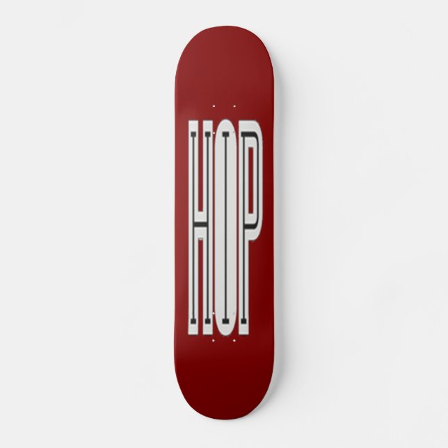 Hip Hop Skateboard (Front)