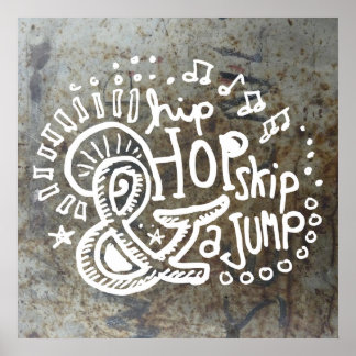 Hip Hop Skip Jump 2B Poster