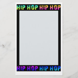 Hip Hop stationary, customize Stationery