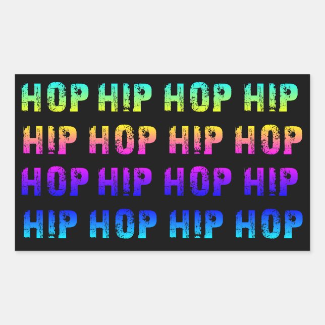HIP HOP stickers (Front)