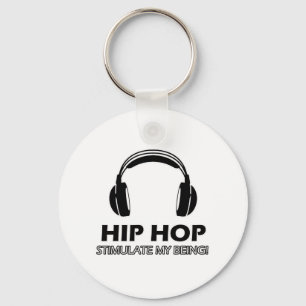 hip hop stimulate me keychain