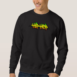 Hip Hop Street Spray Paint Graffiti Rap Mom Dad Gi Sweatshirt