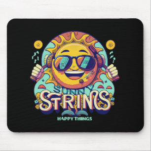 hip hop sun mouse pad