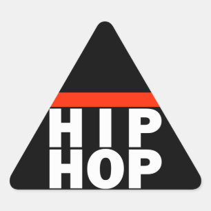 HIP HOP! TRIANGLE STICKER