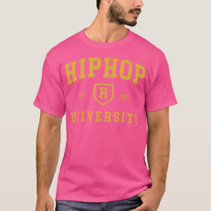 Hip Hop University School Tee Streetwear Rapper T 
