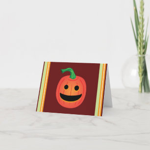 Hip Jack O' Lantern Happy Halloween Cards