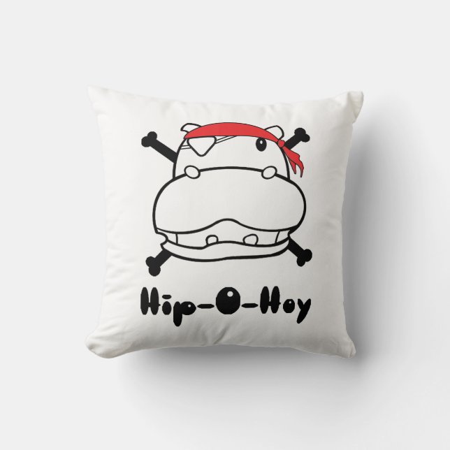 Hip-O-Hoy Pillow (Front)