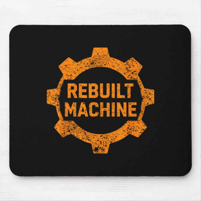 Hip Replacement Surgery Recovery Knee Humour Phras Mouse Pad (Front)