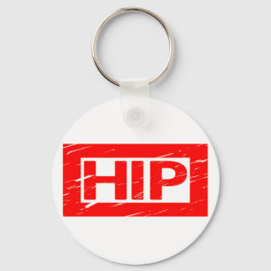 Hip Stamp Keychain