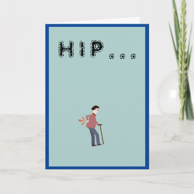 Hip Surgery Card (Front)