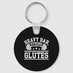 Hip Thrust Exercise Bodybuilding Fitness Workout G Keychain