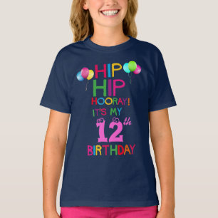 Hip Trendy Teen Birthday Celebration - Add Age T-Shirt