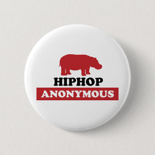 HipHop Anonymous 2 Inch Round Button