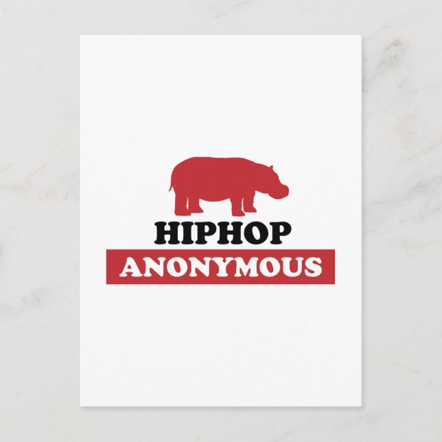 HipHop Anonymous Postcard (Front)