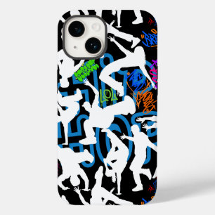 HipHop Dance Pattern.w Black BG Case-Mate iPhone 14 Case