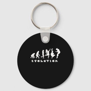 Hiphop Evolution Hip Hop Hipster Keychain