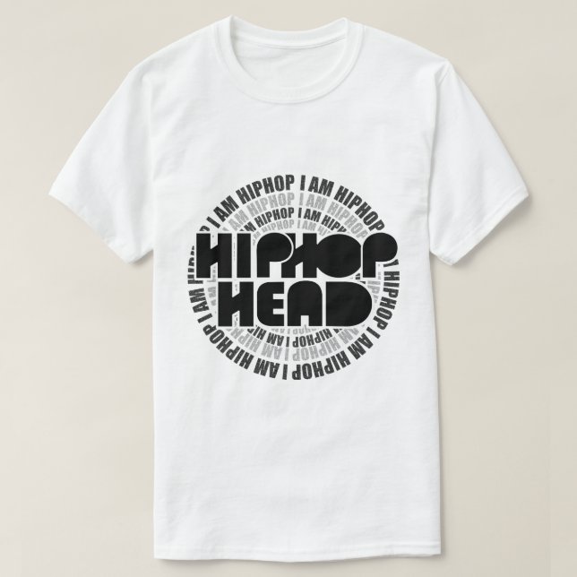 HipHop Head for Eternity T-Shirt (Design Front)