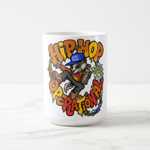 Hiphop Operational Badger Streetwear Coffee Mug