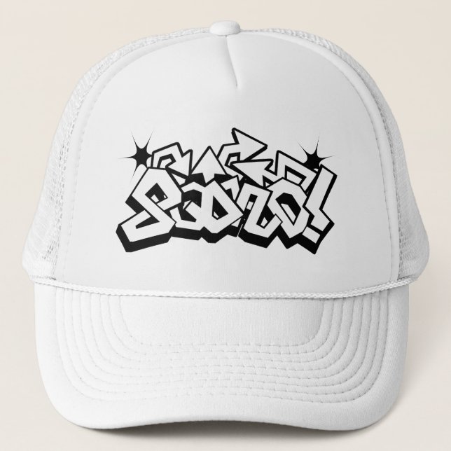 HipHop Squad!  Trucker Hat (Front)
