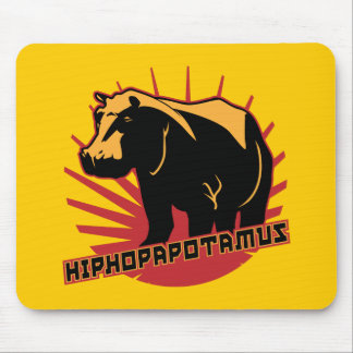 hiphopapotamus rhymenocerous mouse pad
