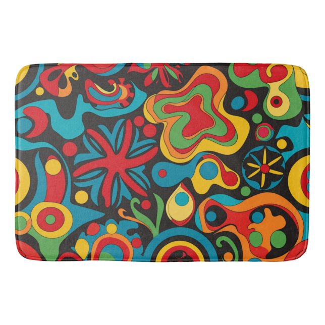 Hippie Bath Mat (Front)