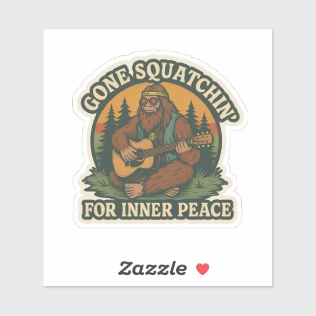 Hippie Bigfoot (Sheet)