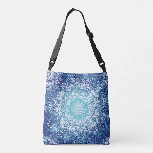 Hippie Blue tote (Back)