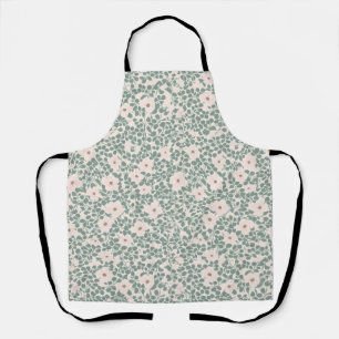 Hippie Boho Floral  Apron
