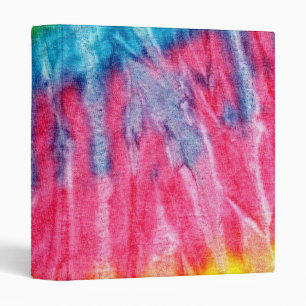 Hippie Boho Tie-Dye Binder