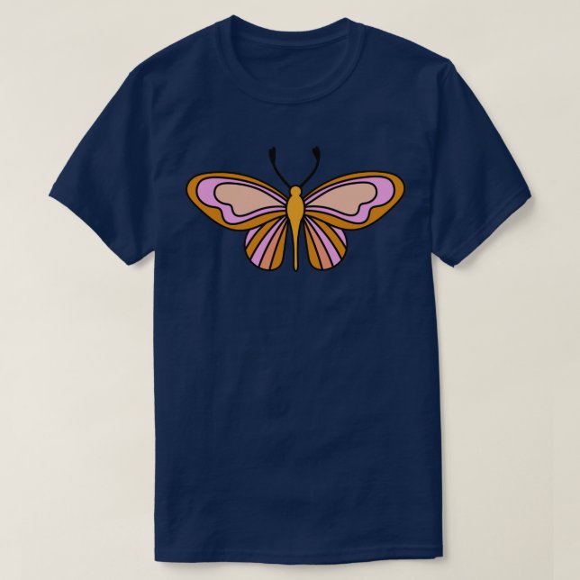 Hippie butterfly  T-Shirt (Design Front)