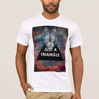 Hippie "c'est T-shirt juste d'une triangle"