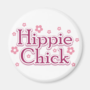 Hippie Chick Magnet