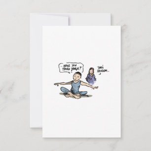 'Hippie-cratic' Funny Cancer Card