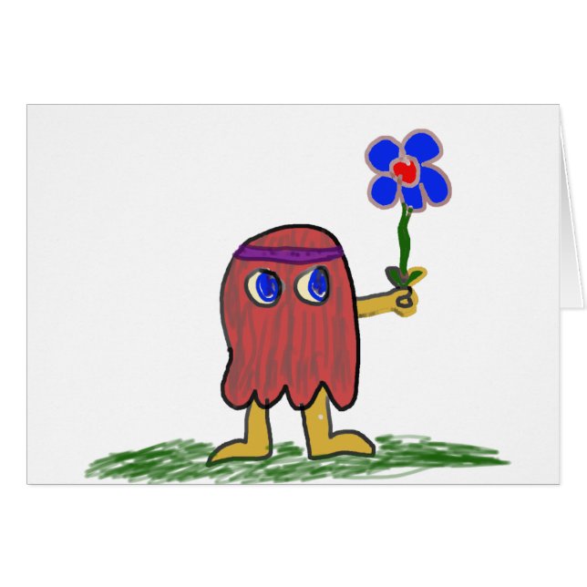 Hippie Dippy Flower (Front Horizontal)