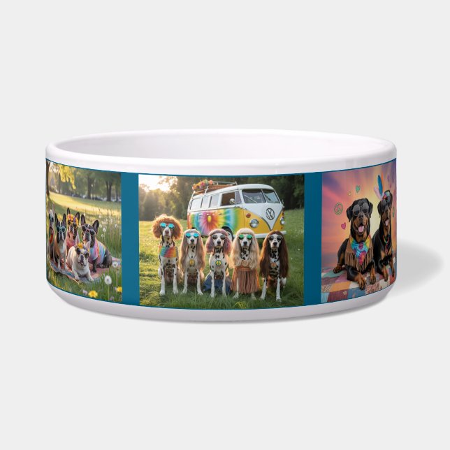 Hippie Dog Bowl (Front)