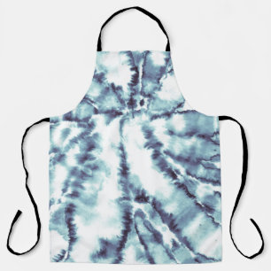 Hippie Dye Drawn Poster. Painting Wash Texture. Gr Apron