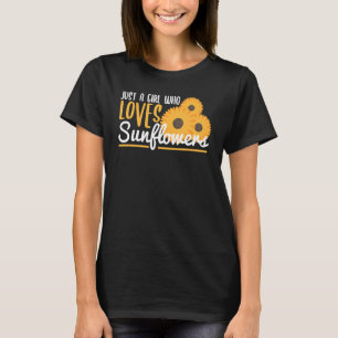 Hippie Florist Girls Women Sunshine Yellow Flower T-Shirt