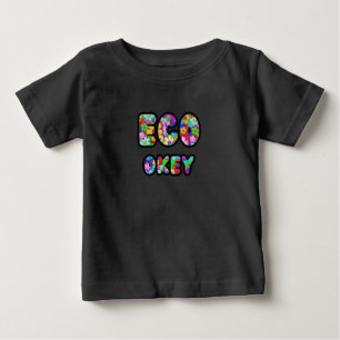Hippie Flower Eco okey Design Baby T-Shirt