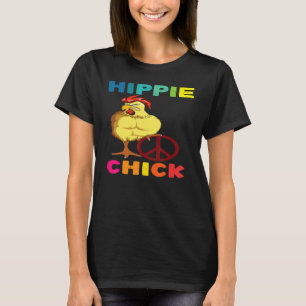 Hippie Flower Peace Love Happy Soul 3 T-Shirt