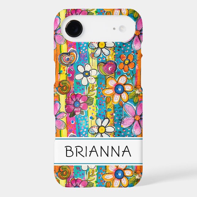 Hippie Flower Power Personalized (Back)